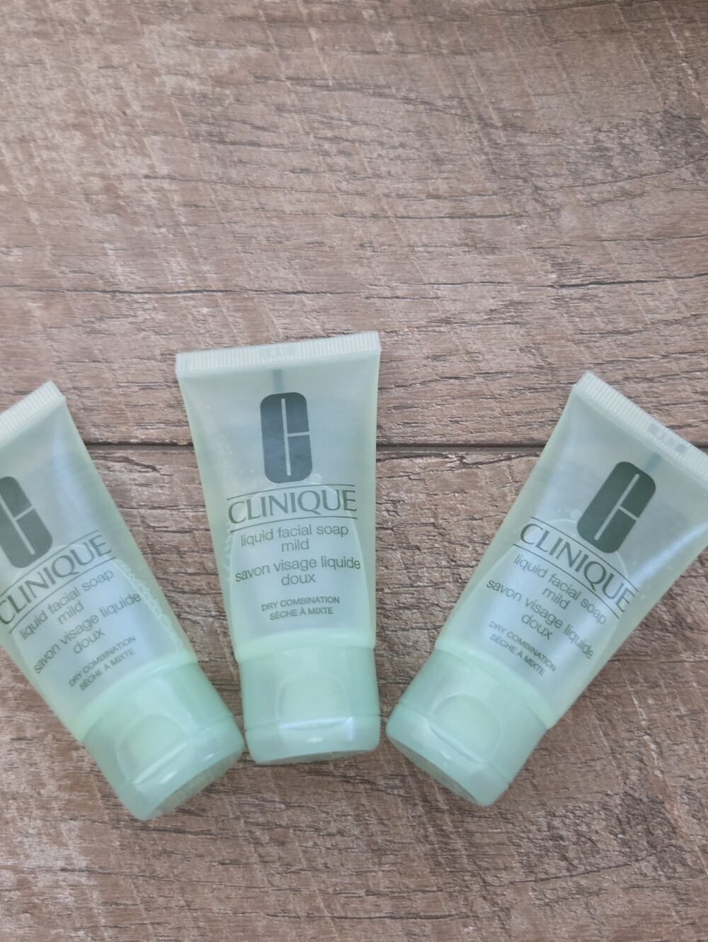 Clinique 3Pcs Travel Size Liquid  Facial Soap - Mild